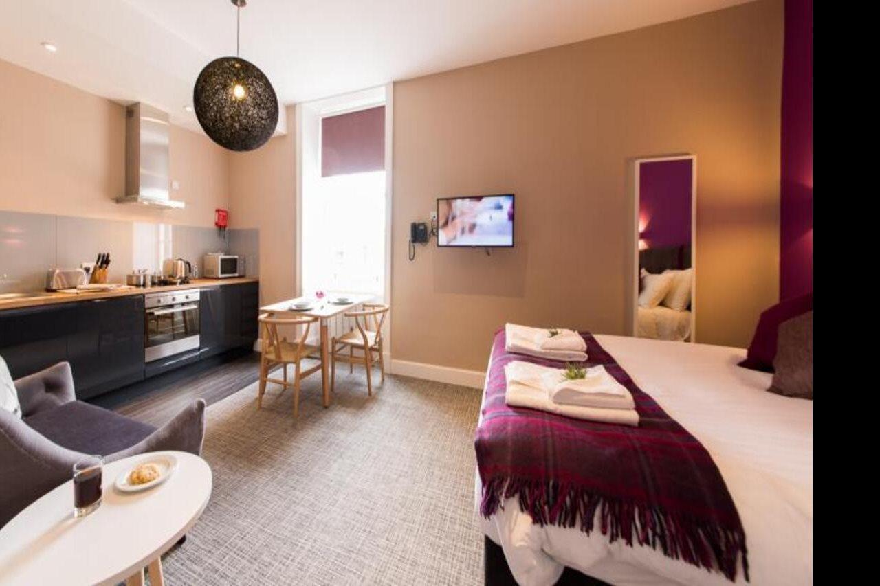The Spires Serviced Apartments Edinburg Exteriör bild