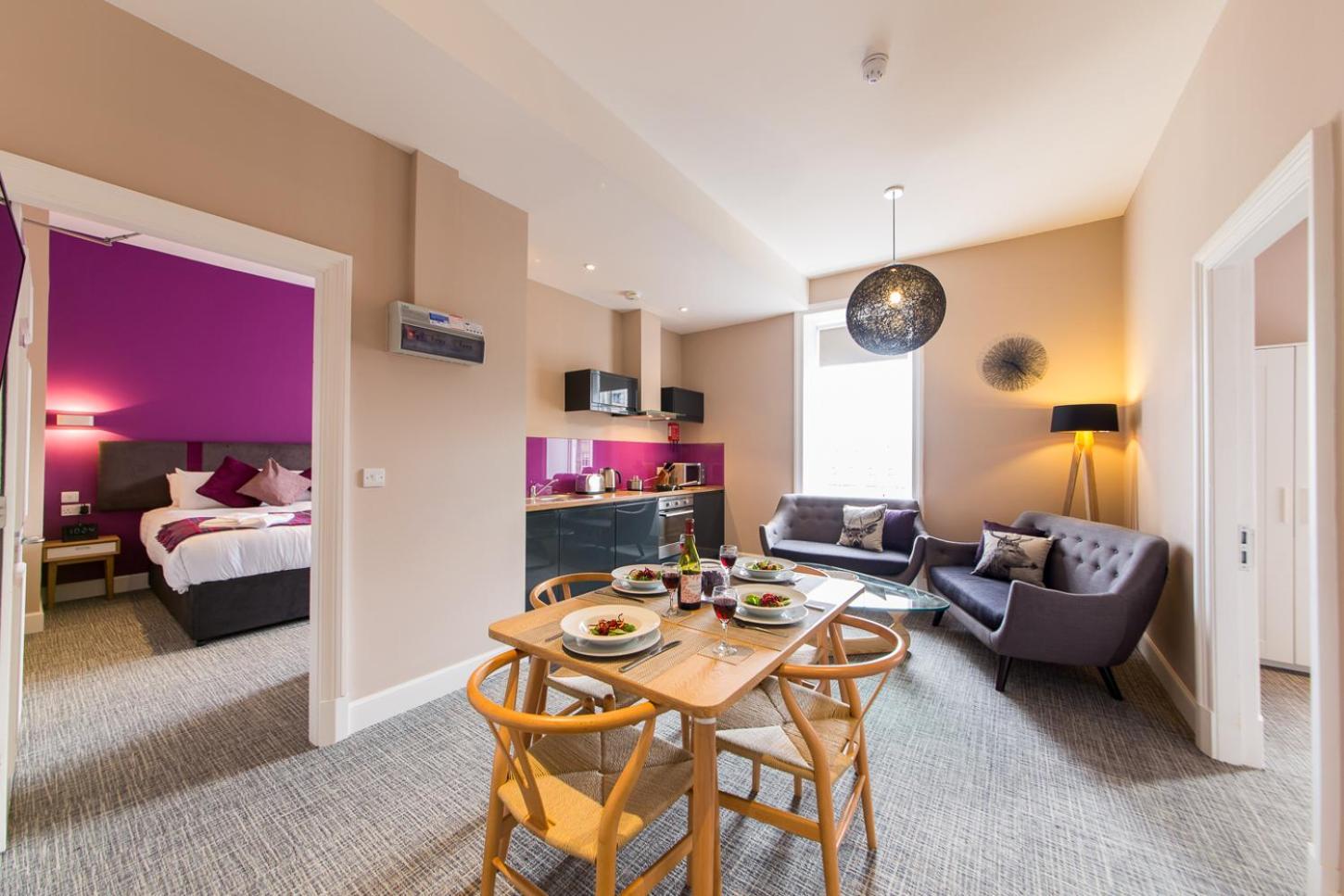 The Spires Serviced Apartments Edinburg Exteriör bild